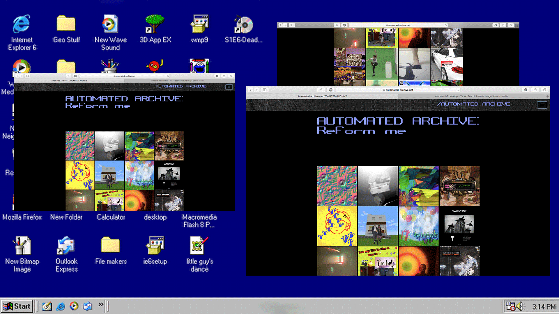 Windows 98 Desktop gif