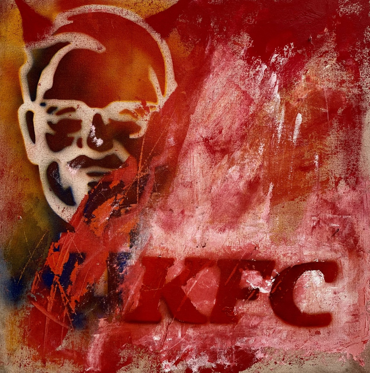 KFC stencil