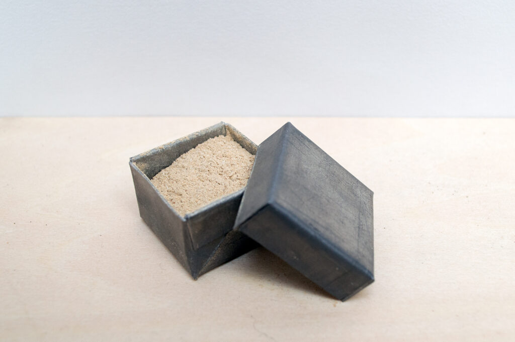 Box of sand