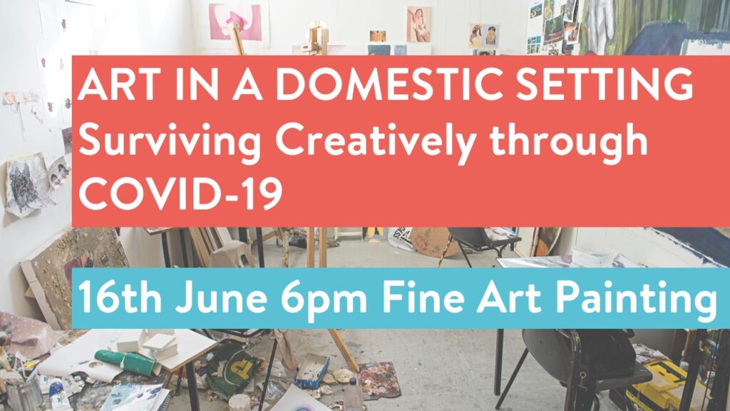 Poster for Art in a Domestic Setting event