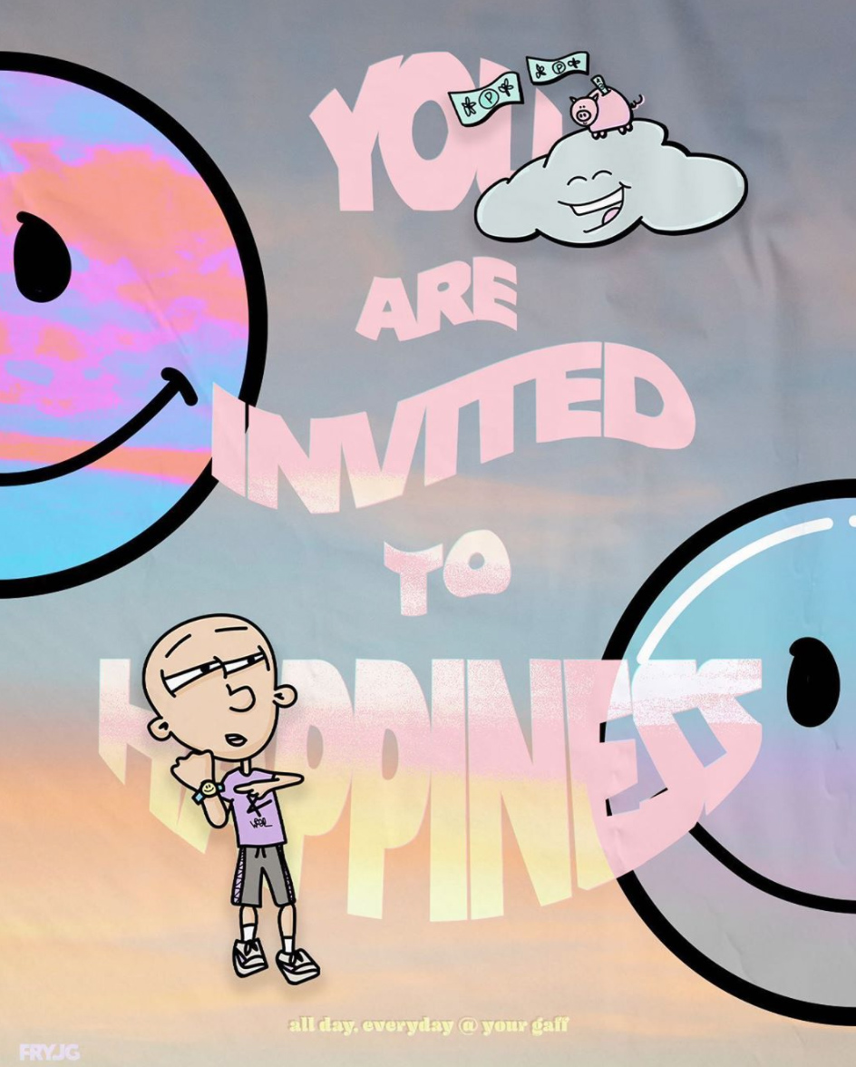 you are invited to happiness