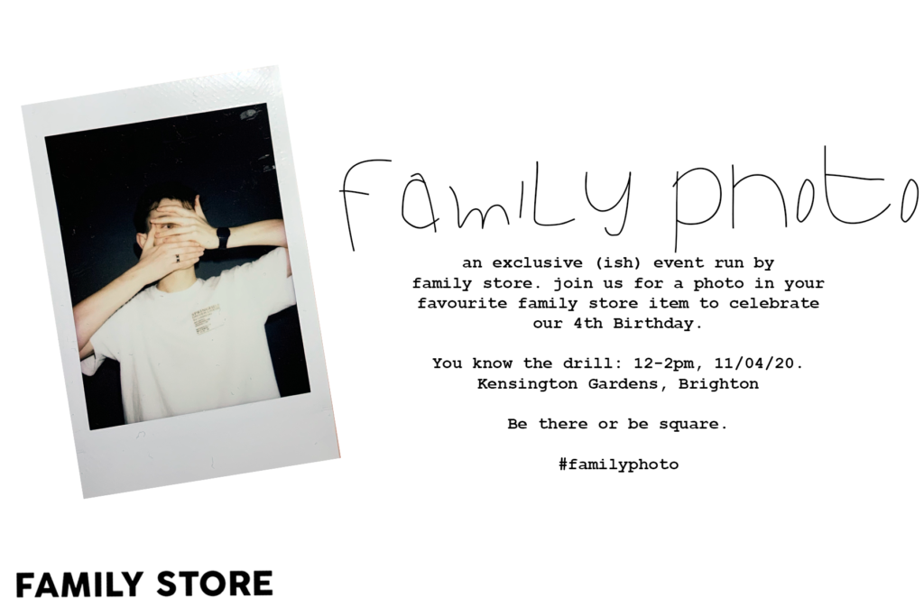 Photo of family store invite