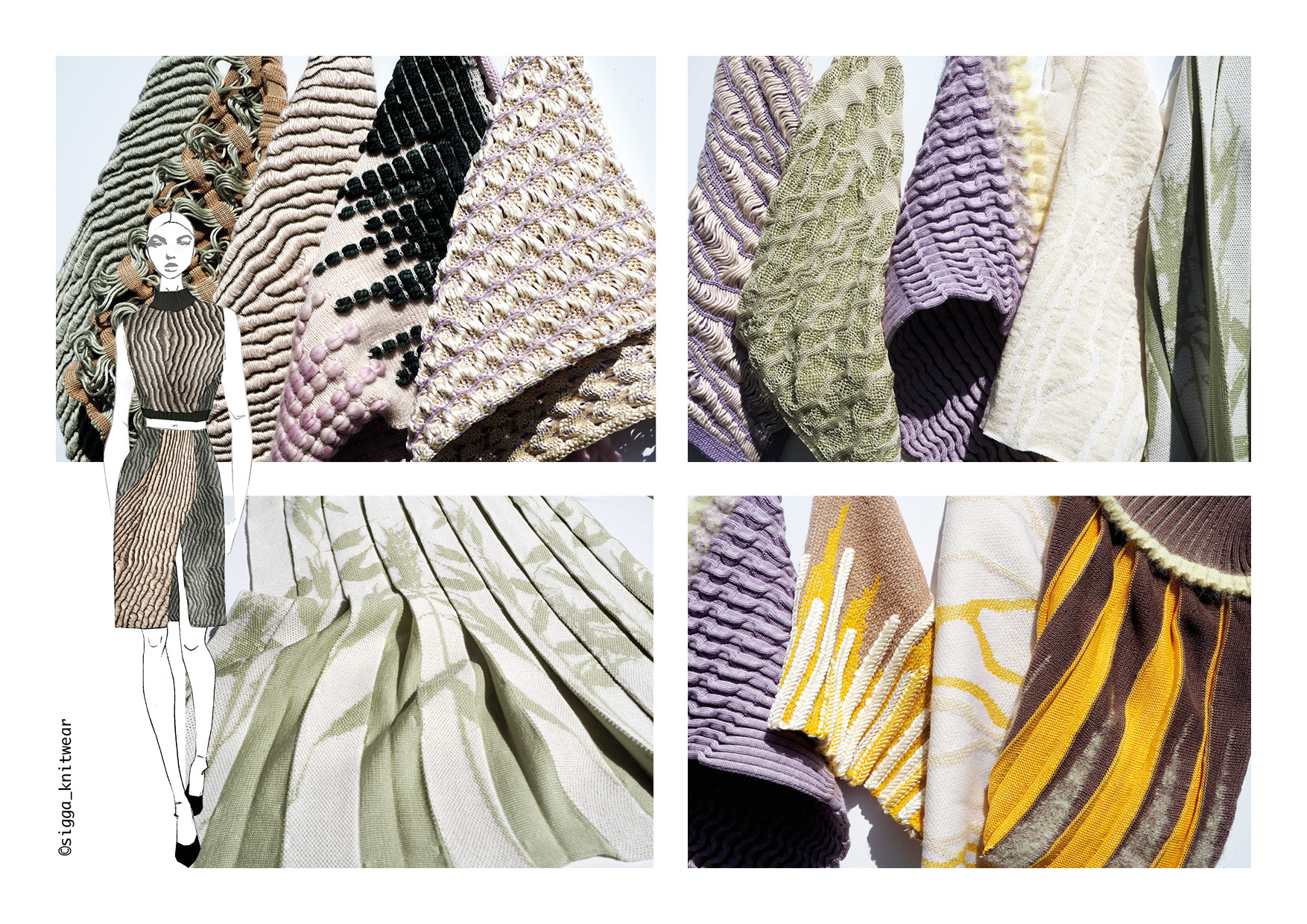 Shima Seiki Knit Samples