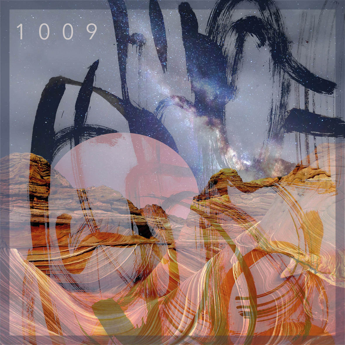 Desert image with the number 1009