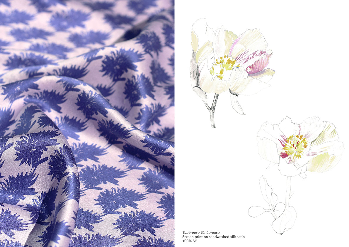 Textile Sample and Illustration