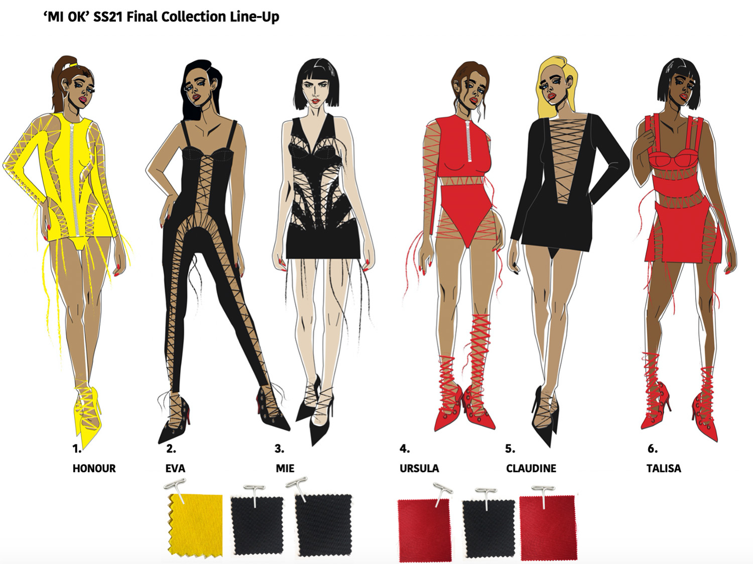 Fashion illustrations